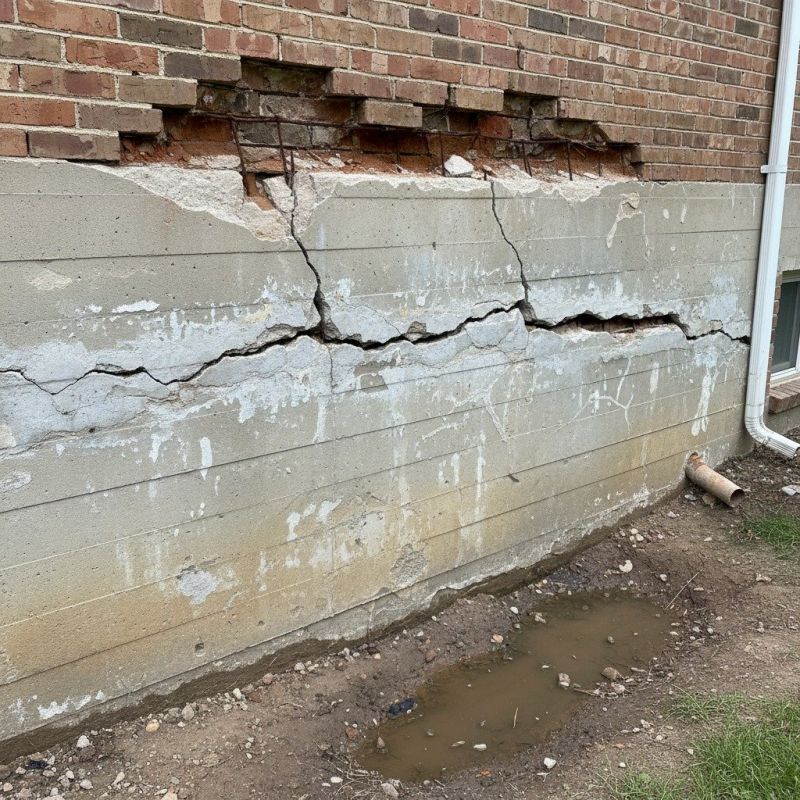 Foundation Crack Repair detail